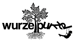 Hier sollten Sie das Wurzelpurzel Logo sehen
